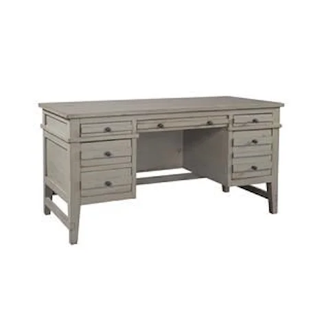 Rustic Desk with File Drawer